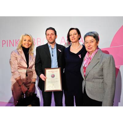 Verleihung des Pink Ribbon Award 