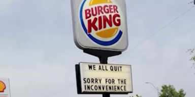 Burger King all quit