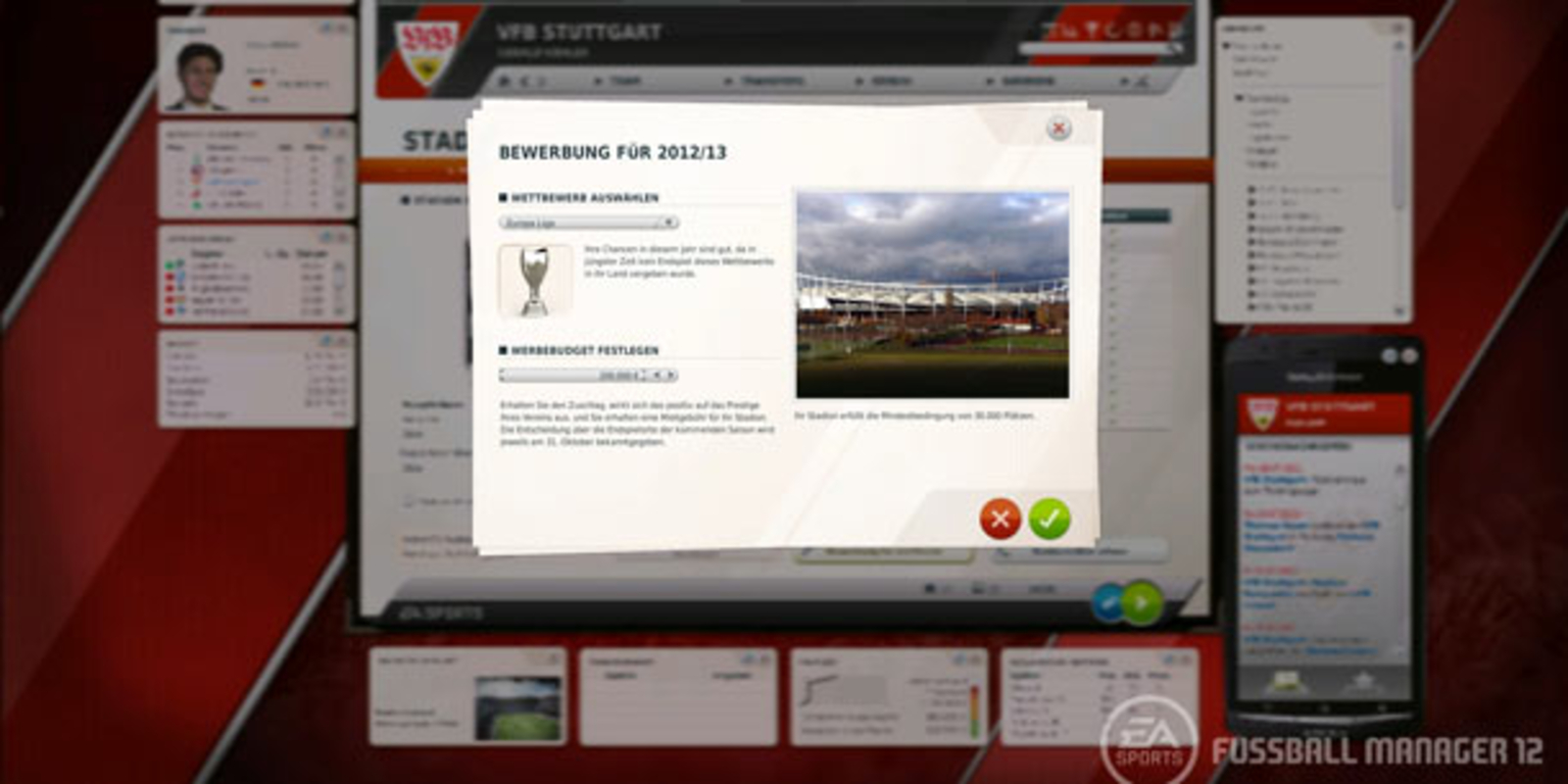 Fussball Manager 12 Demo verfügbar