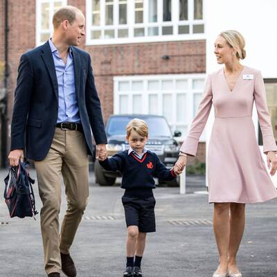 Prinz George: Sein erster Schultag