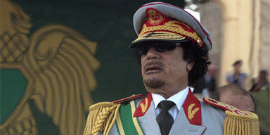 Moammar Gaddafi - das ältest dienende Staatsoberhaupt der Welt. Bild: Reuters