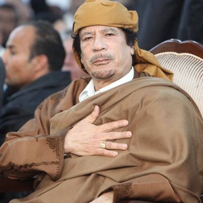 Gaddafi getötet: Sein Leben in Bildern