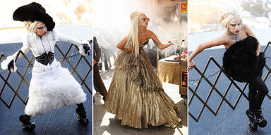 Lady Gaga Fotoshooting mit Annie Leibovitz