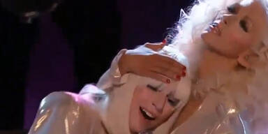 Gaga und Auiliera rocken "The Voice"