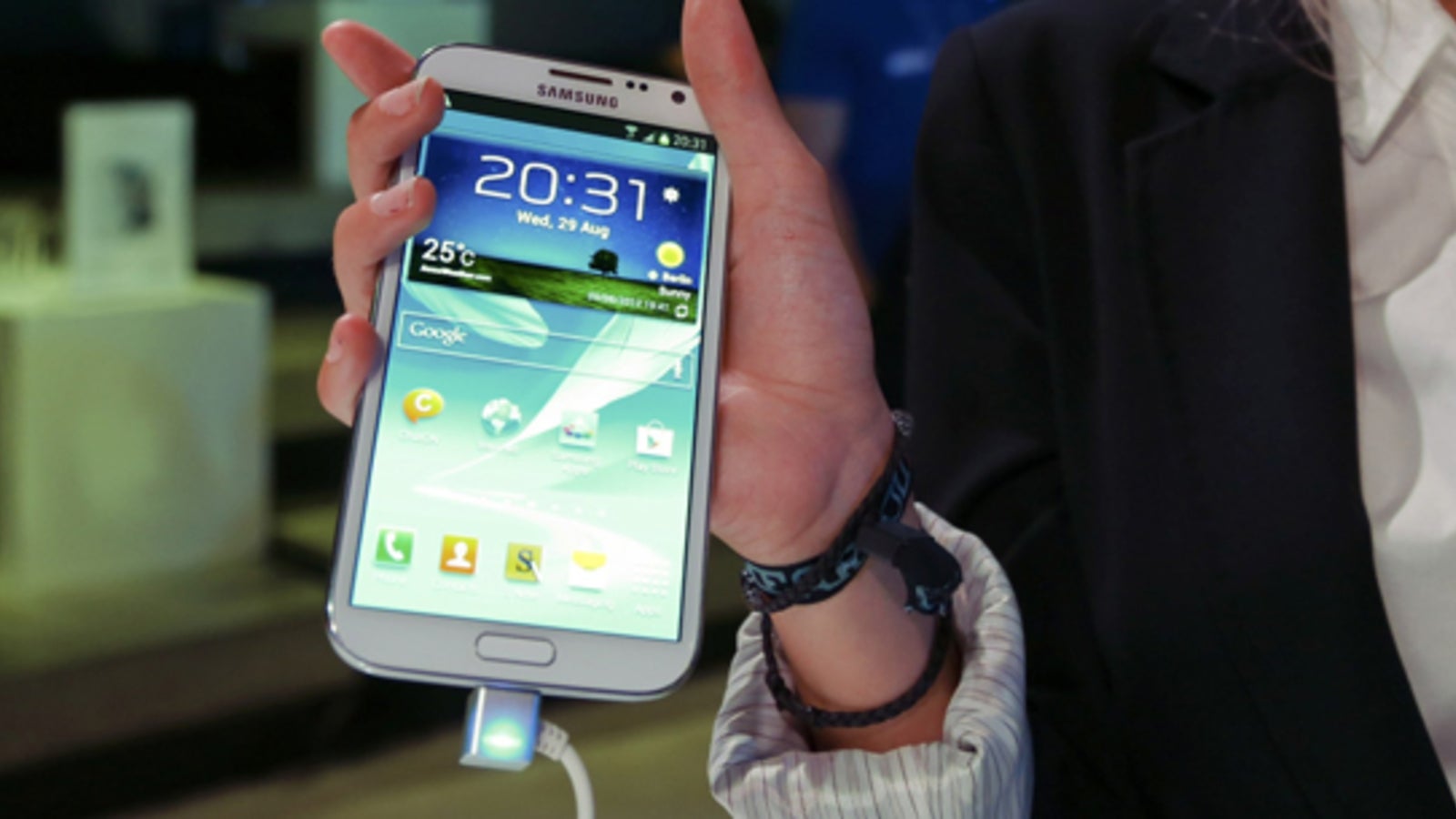 Start für das Samsung Galaxy Note II oe24.at