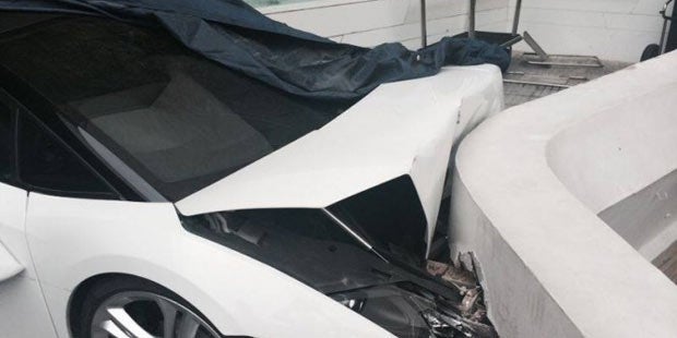Hotel-Page crasht teuren Lamborghini