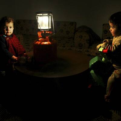 Kein Strom in Gaza