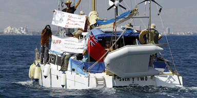 Israel schickt Kriegsschiff zu Gaza-Boot