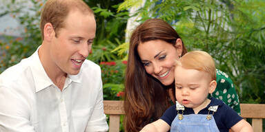 Prinz William, Prinz George, Herzogin Kate