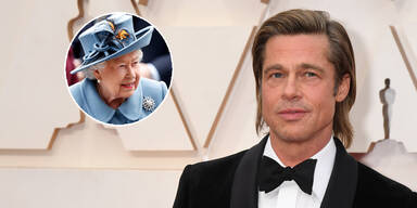 Brad Pitt ist mit der Queen verwandt