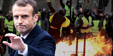 Macron Gelbwesten Proteste