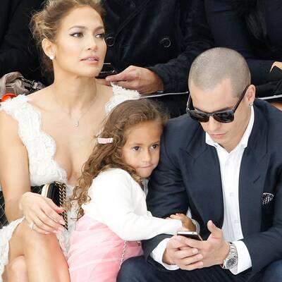 Lopez erobert Paris - mit Lover und Töchterchen