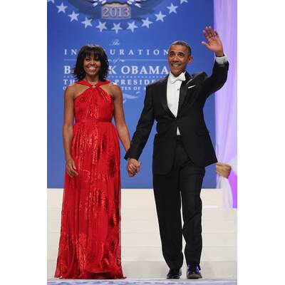 Michelle Obama: Lady in Red 