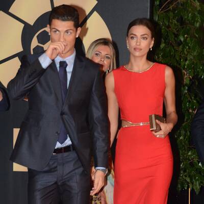Ronaldo mit grantiger Freundin