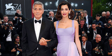 George Clooney Amal Clooney Venedig