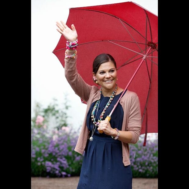 So schön strahlt Prinzessin Victoria