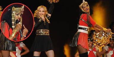 Madonna & M.I.A. beim Super Bowl