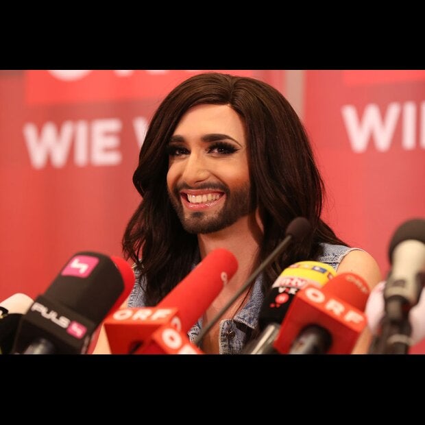 So jubelnd wurde Conchita Wurst empfangen
