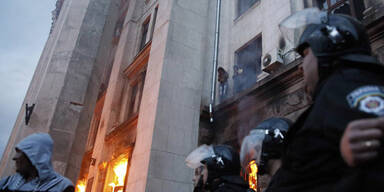 Ukraine: 38 Tote nach Straßenschlacht in Odessa