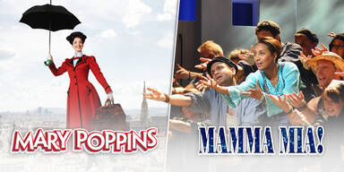 Mit oe24 zu Mary Poppins & Mamma Mia!