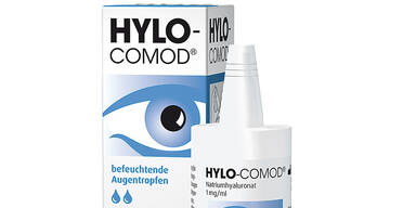 5x Jahresvorrat Hylo-Comod Augentropfen