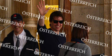 Tom Cruise in Wien "Mission Impossible 5"