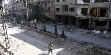 12.000 Zivilisten fliehen aus Ost-Ghouta