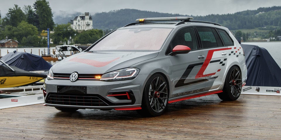VW zeigt zwei scharfe Golf-Modelle