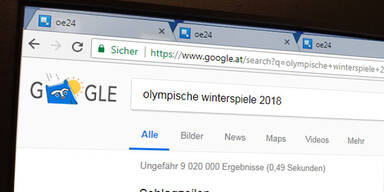 Das googelt Österreich zu Olympia