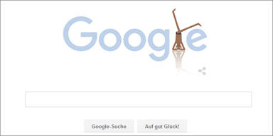 Google Doodle macht Yoga
