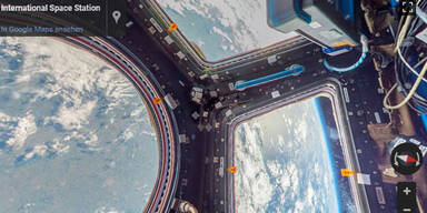 Mit Google Street View die ISS erkunden