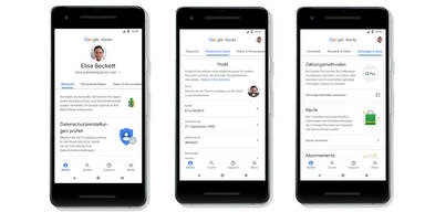 Google macht „Mein Konto“ zu „Google-Konto“