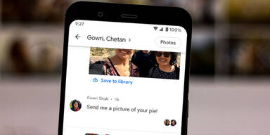 Google Photos wird zum WhatsApp-Gegner