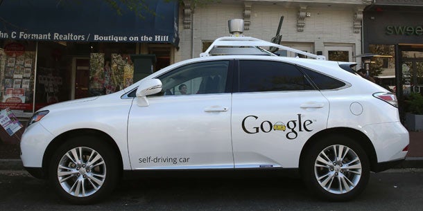 Video: Google baut Auto ohne Lenkrad