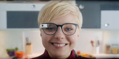 Google-Brille im Oakley- und Ray-Ban-Look
