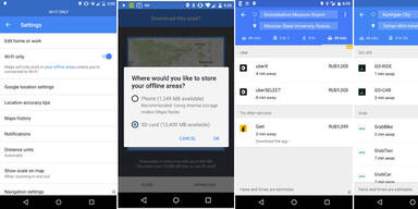 Google Maps mit Offline- und WLAN-Modus