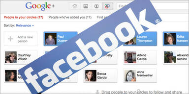 Duell: Facebook gegen Google+
