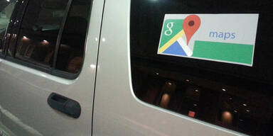 Polizei blamiert sich mit "Google-Auto"