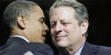 Al Gore sichert Obama seine Hilfe zu