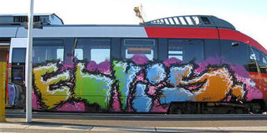 120.000 Euro-Schaden durch Graffitis
