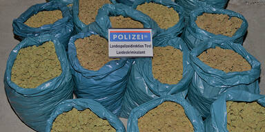 Marihuana-Fund in Lkw in Tirol - drei Festnahmen