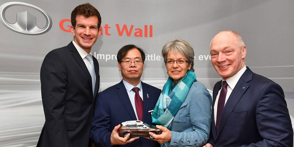 China-Autoriese greift in Österreich an