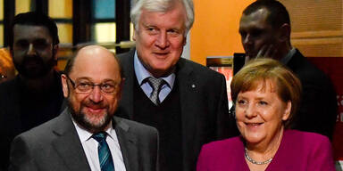 Merkel Schulz Seehofer