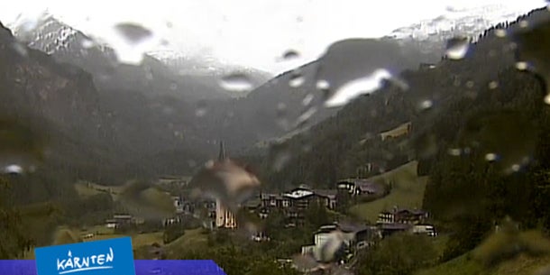 Schnee mitten im Sommer