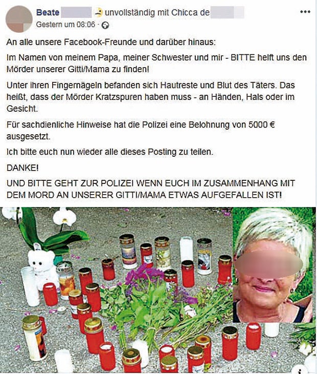 Mord Amstetten Filialleiterin Posting