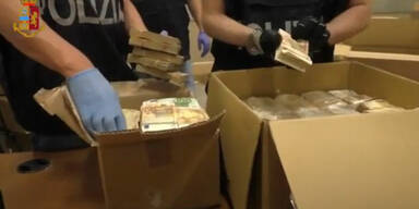Italienische Polizei konfisziert 15 Millionen Euro in Wohnung von Drogendealer