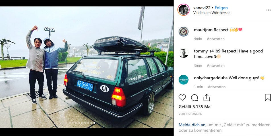 GTI-Treffen startet: Fan aus China ist da!