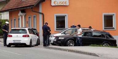 Betrunkener Steirer rammt Polizeiauto