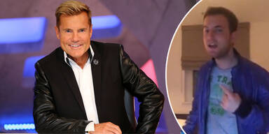 Dieter Bohlen und Kandidat Niclas bei DSDS