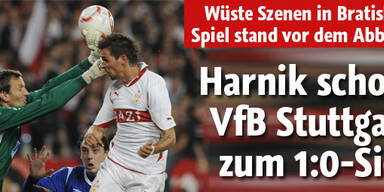 Harnik schoss VfB zum 1:0-Sieg